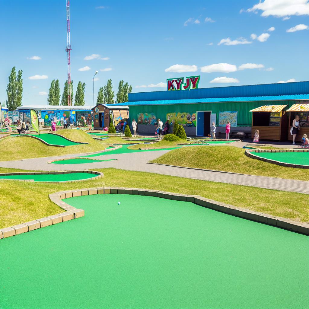 Kam se vypravit na minigolf v Kyjích