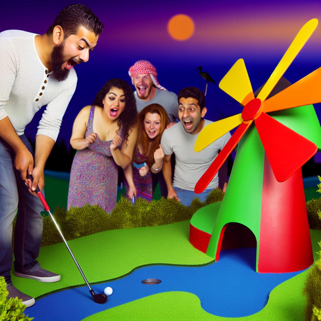 Proč si užít minigolf s přáteli