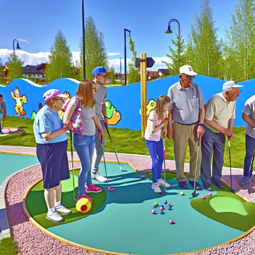 Kam na Minigolf Chomutov: Chomutovské minigolfové hřiště: Zábava pro všechny generace