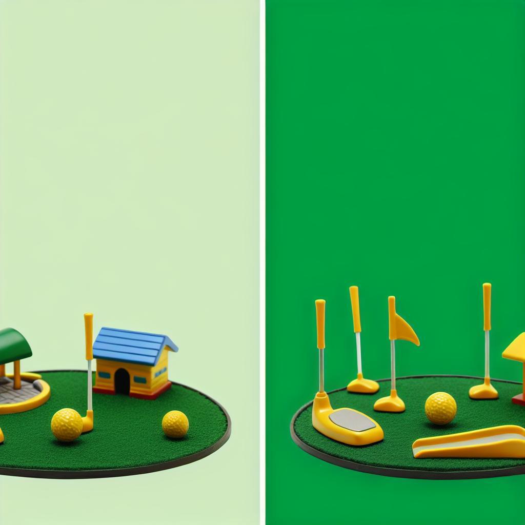 Putt Putt vs Mini Golf: Klíčové rozdíly odhaleny