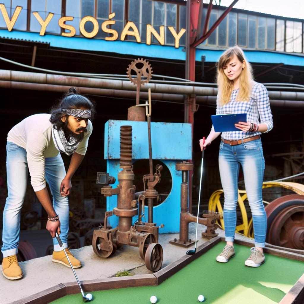 Kam na Minigolf Praha Vysočany: Vysočanský minigolf – industriální zábava!