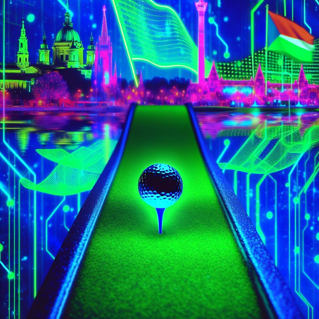 Neon minigolf Budapešť: Maďarský fenomén dobývá Česko