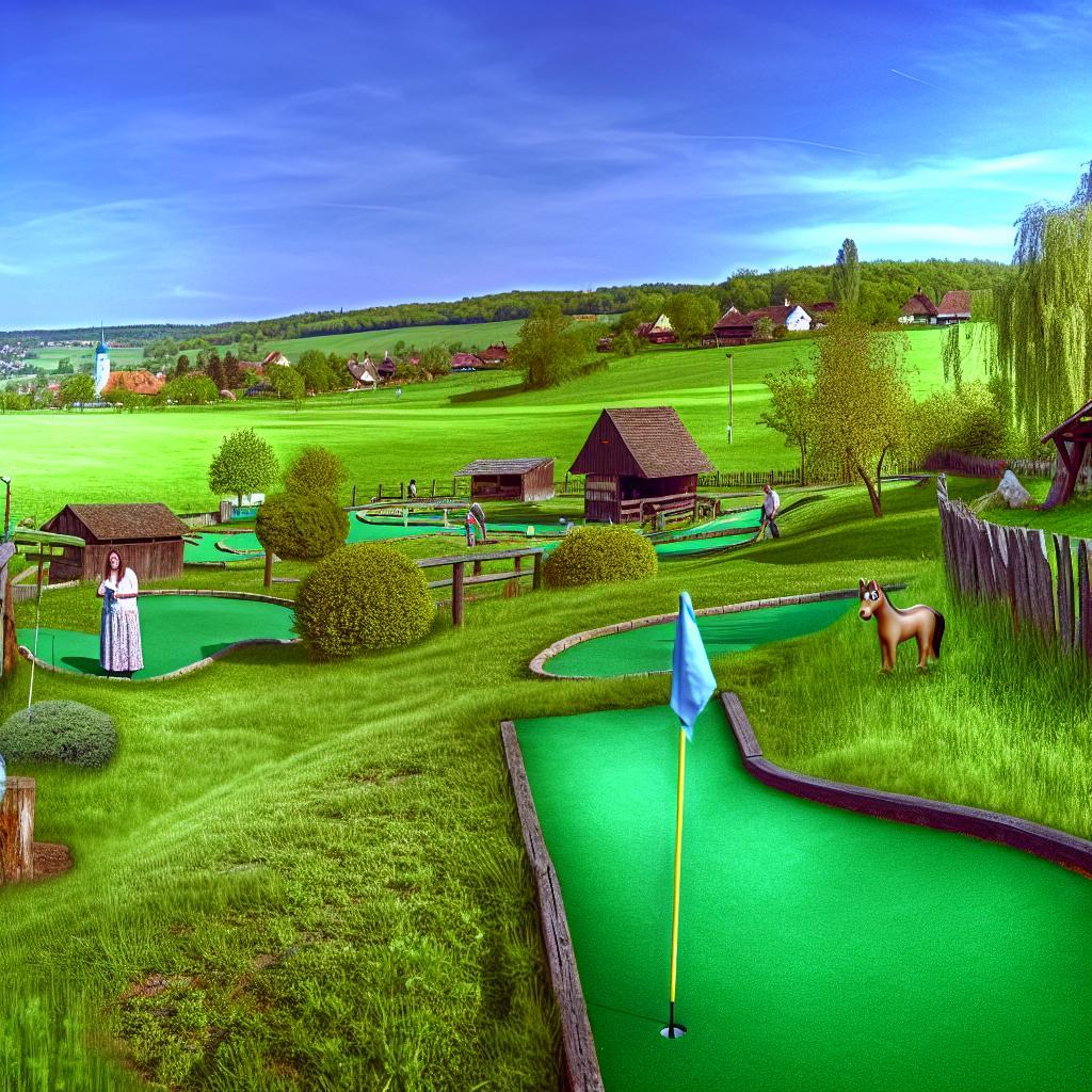 Kam na Minigolf Praha Třebonice: Třebonický minigolf – venkovská idyla!