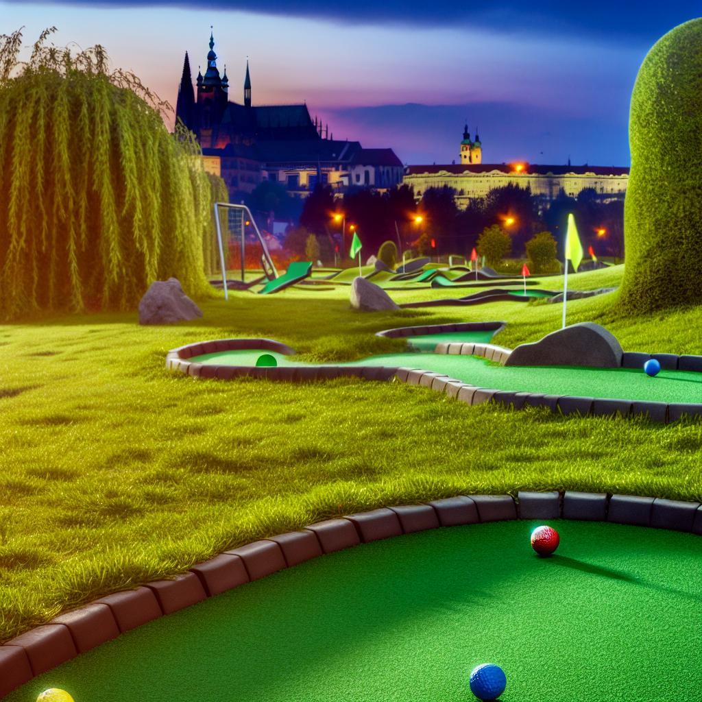 Kam na Minigolf Praha Černý most: Černý Most – minigolfový ráj na okraji města!