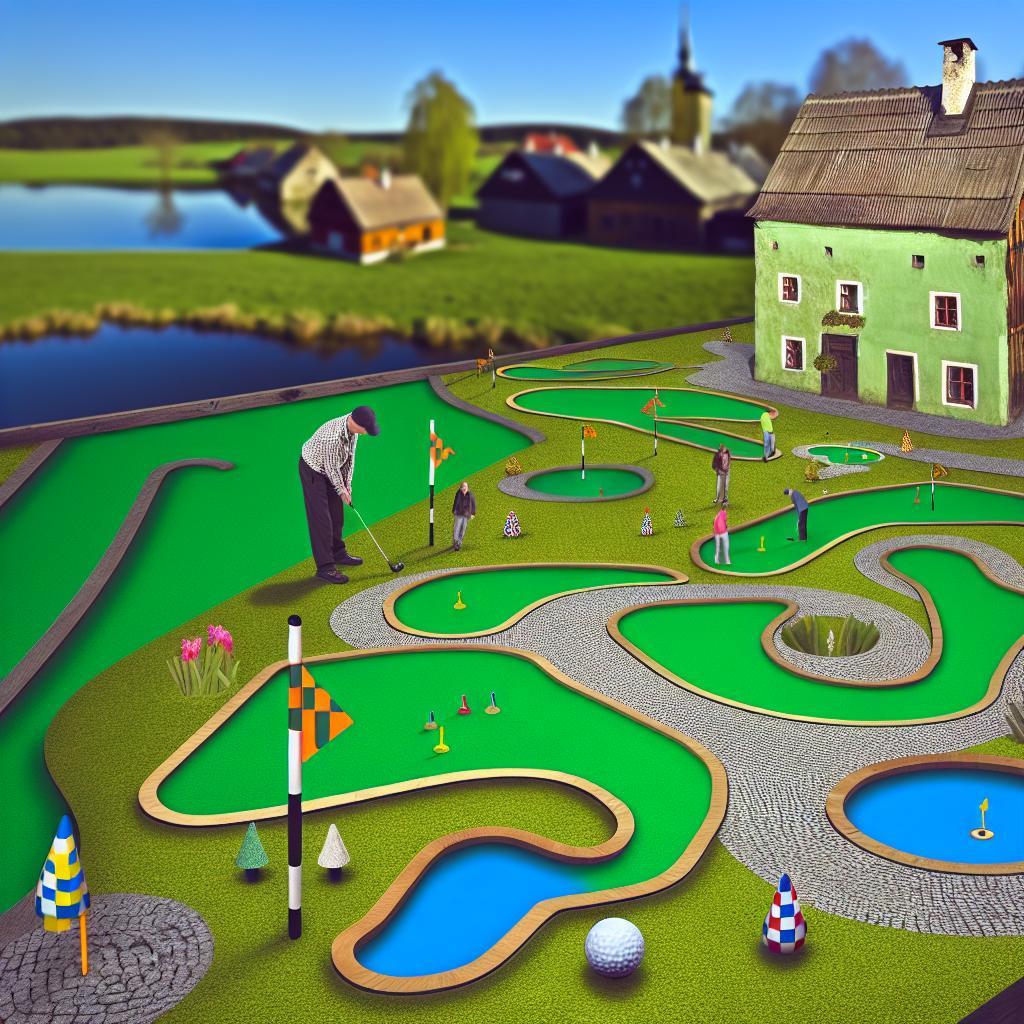 Minigolf Třeboň: Rybníkářský ráj s holí v ruce