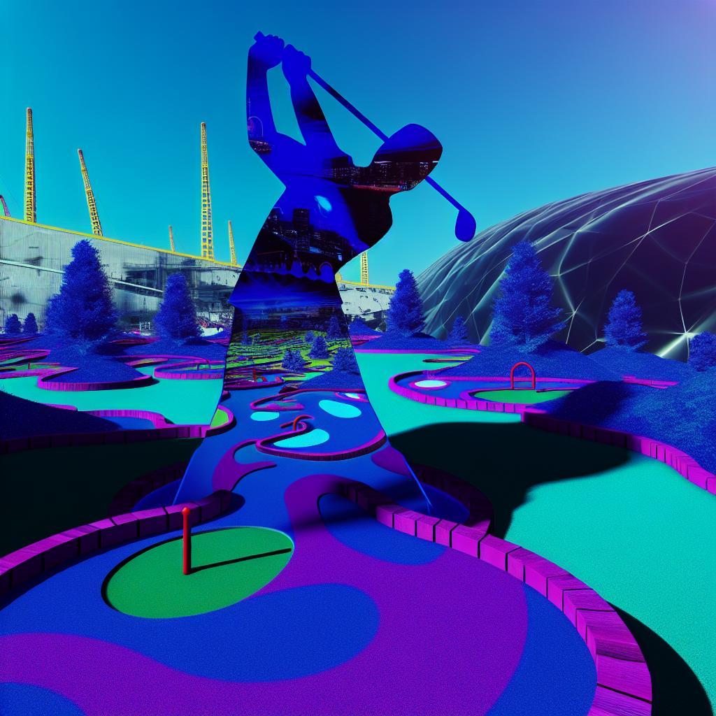 Minigolf O2 arena: Světová úroveň v srdci Prahy