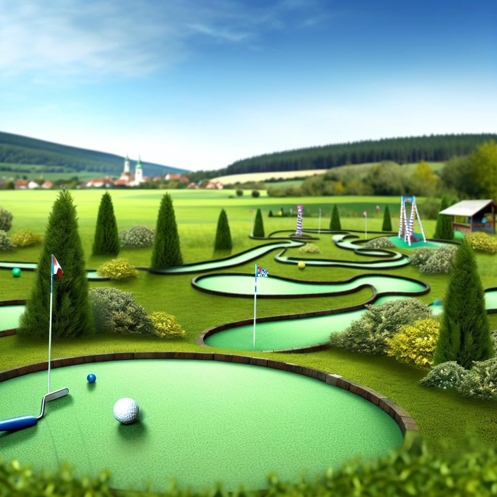 Kam na Minigolf Praha Horní Počernice: Počernický minigolf – únik do přírody!