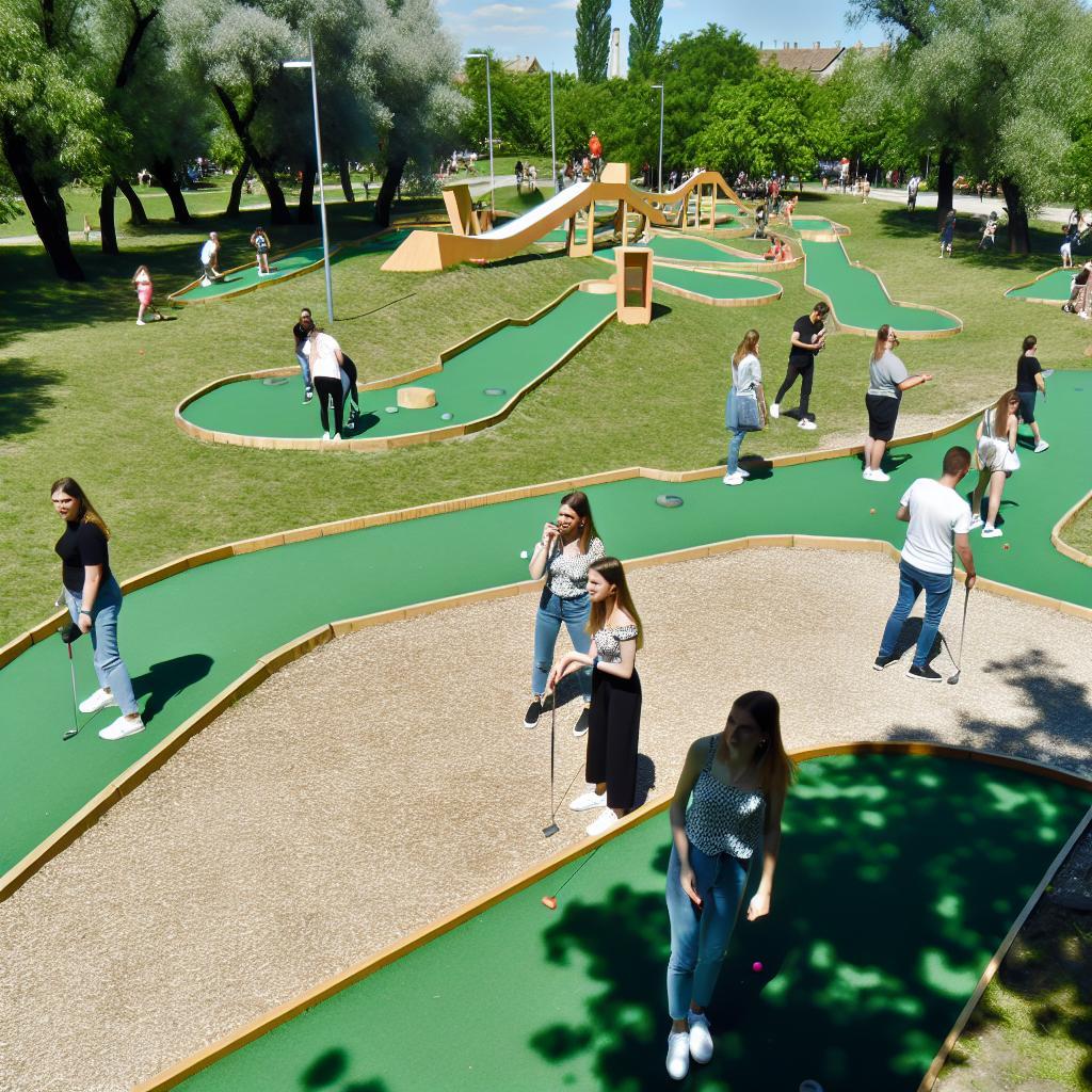 Minigolf Nová Louže: Netradiční název, skvělý zážitek