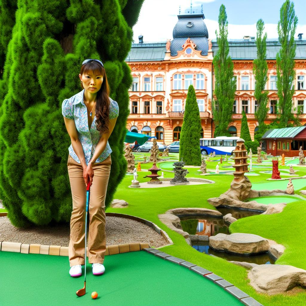 Minigolf Teplice nad Bečvou: Lázeňská léčba s holí v ruce