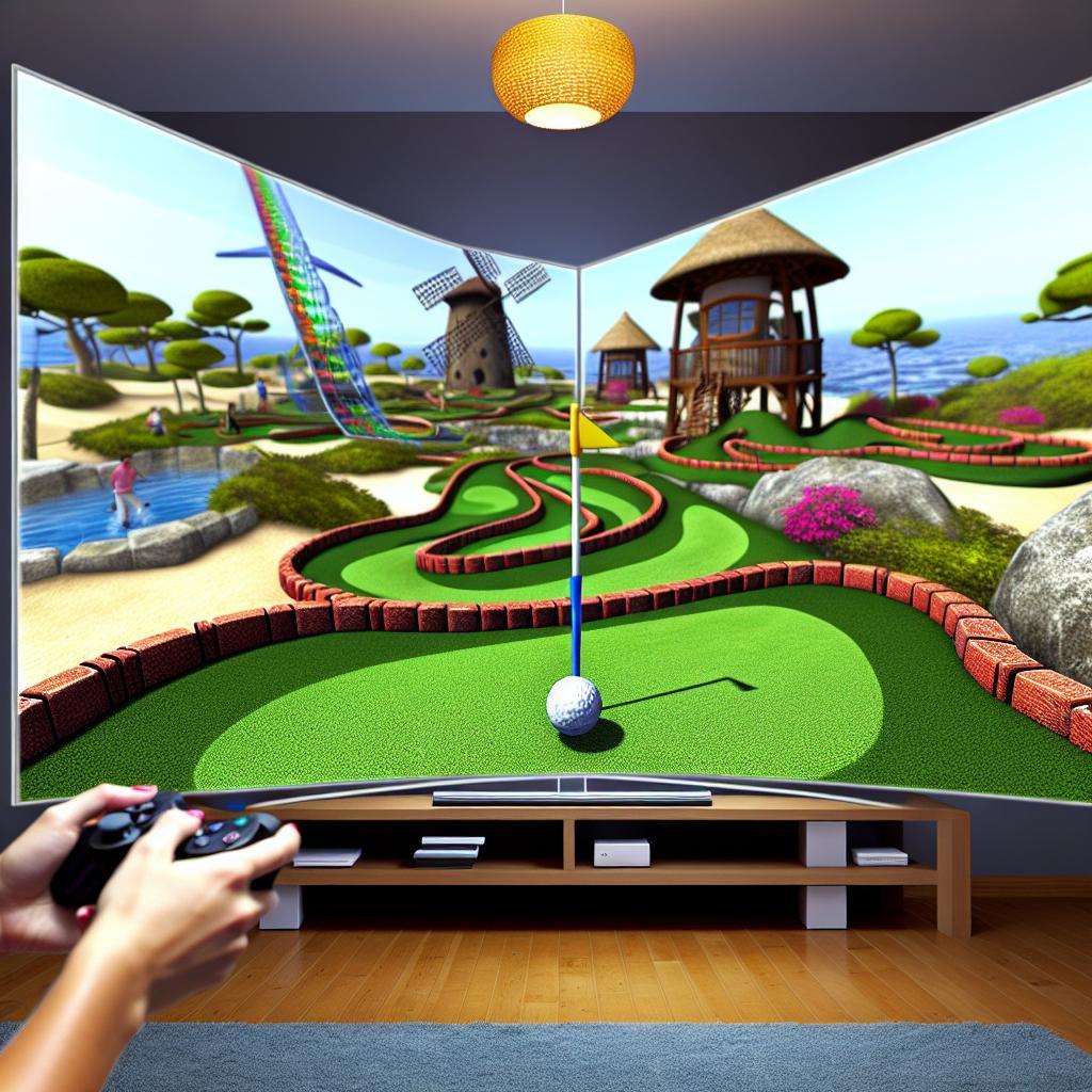 Minigolf PS3: Virtuální zábava pro skutečné golfové mistry