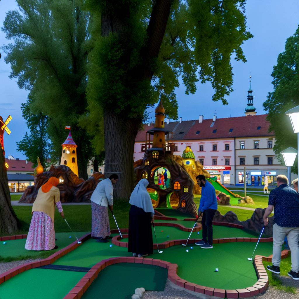 Kam na nezapomenutelný minigolf ‍v ⁢Uherském Hradišti