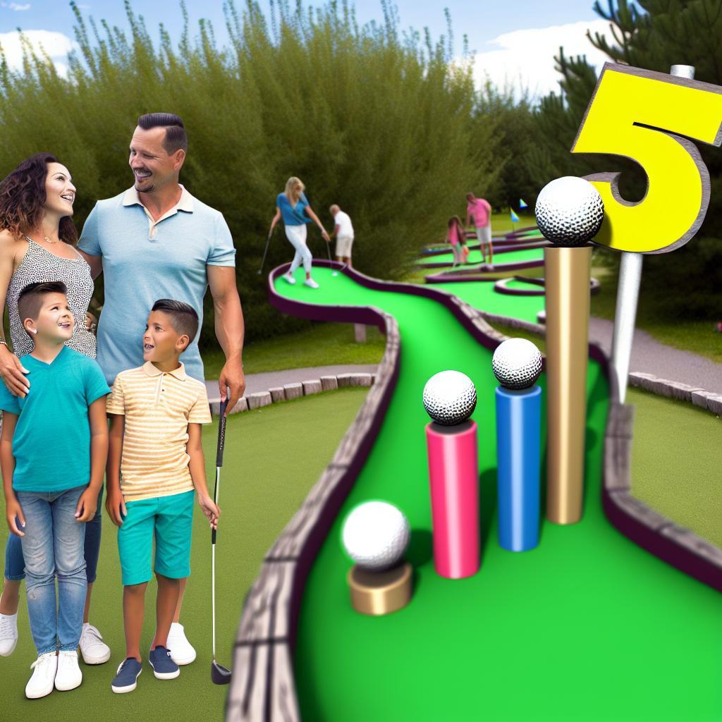 Minigolf Olomouc: 5 nejlepších hřišť pro celou rodinu