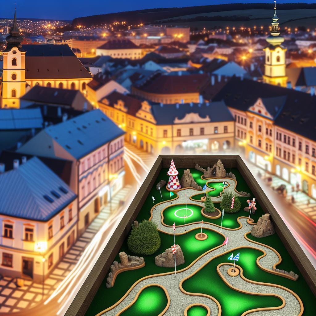 Kam na Minigolf v Rychnově nad Kněžnou: Unikátní hřiště v srdci města