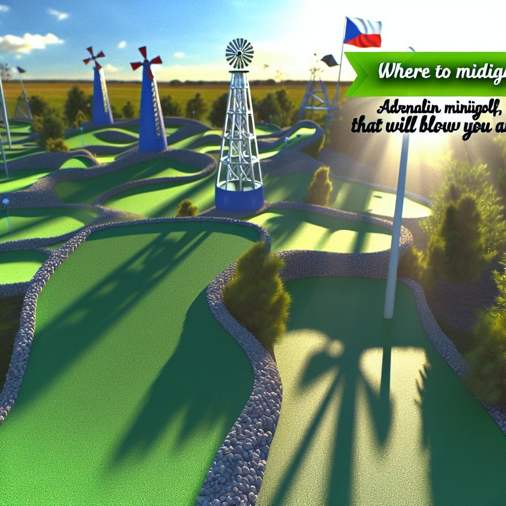 Kam na Minigolf Vyškov: Vyškov: Adrenalinový Minigolf, Který Vás Uchvátí!