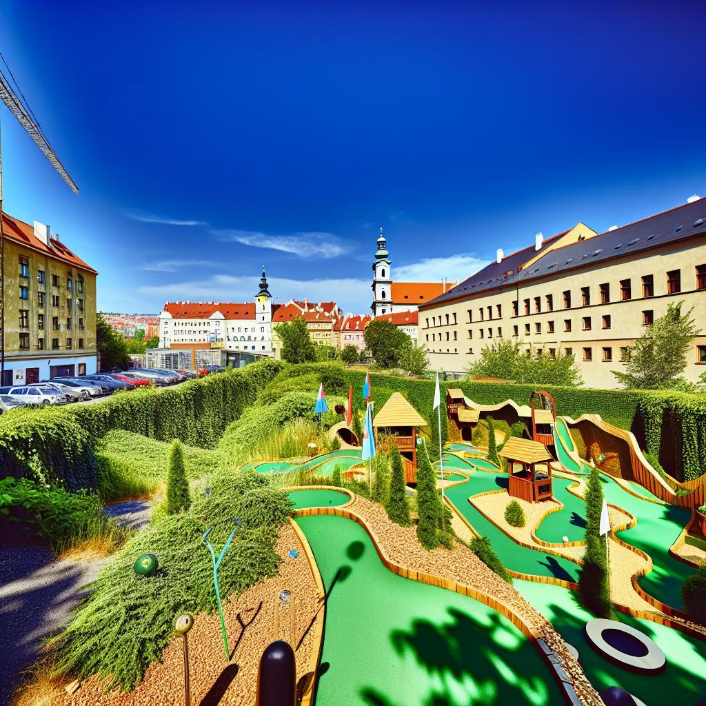 Kam na Minigolf Praha 10: Vršovický minigolf – skryté klenoty čekají!