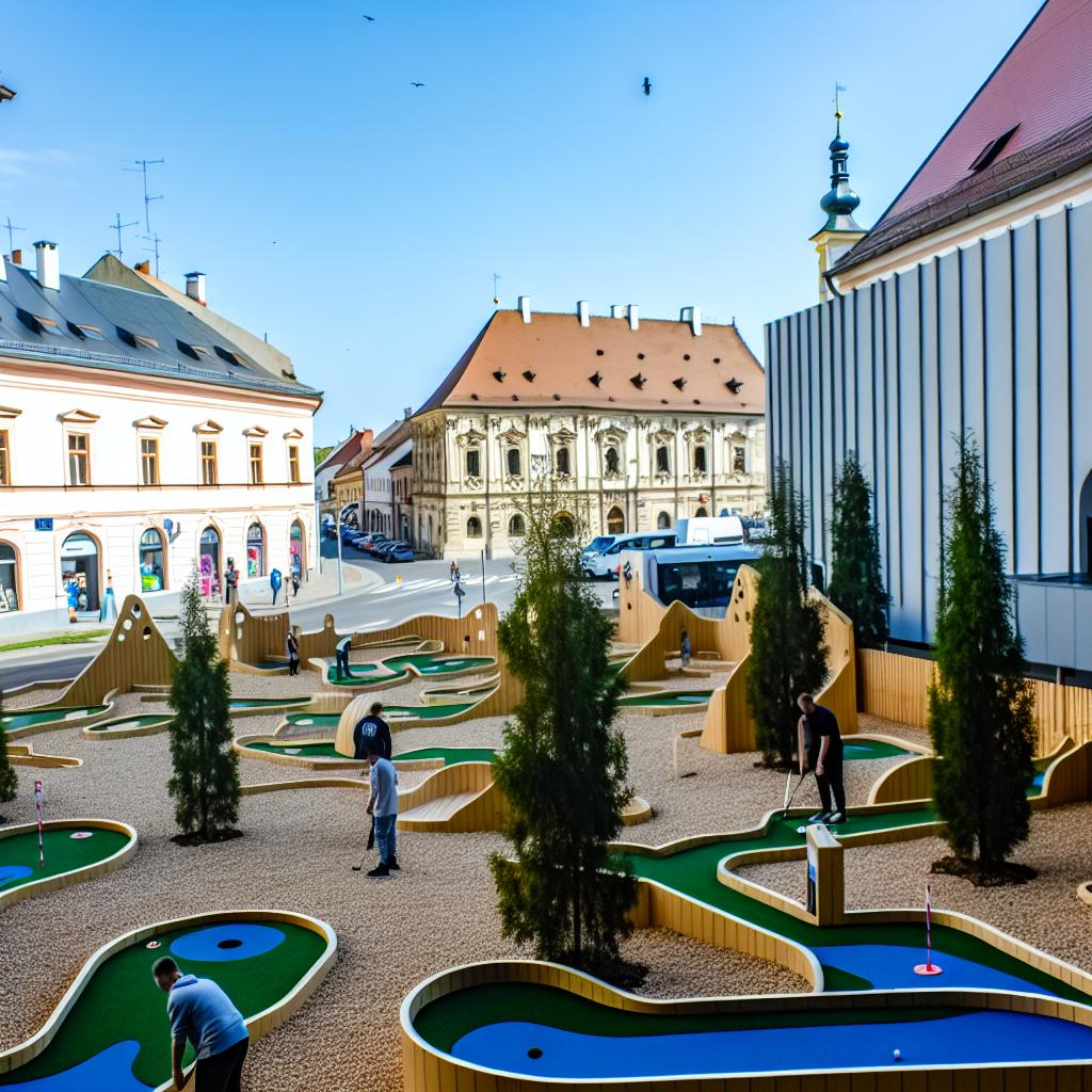 Minigolf v Děčíně: Nová atraktivní zábava