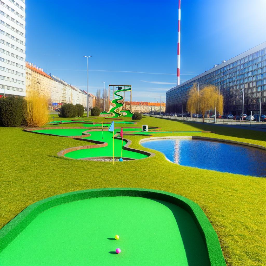 Kam na Minigolf Praha 15: Hostivařský minigolf – zelená oáza ve městě!