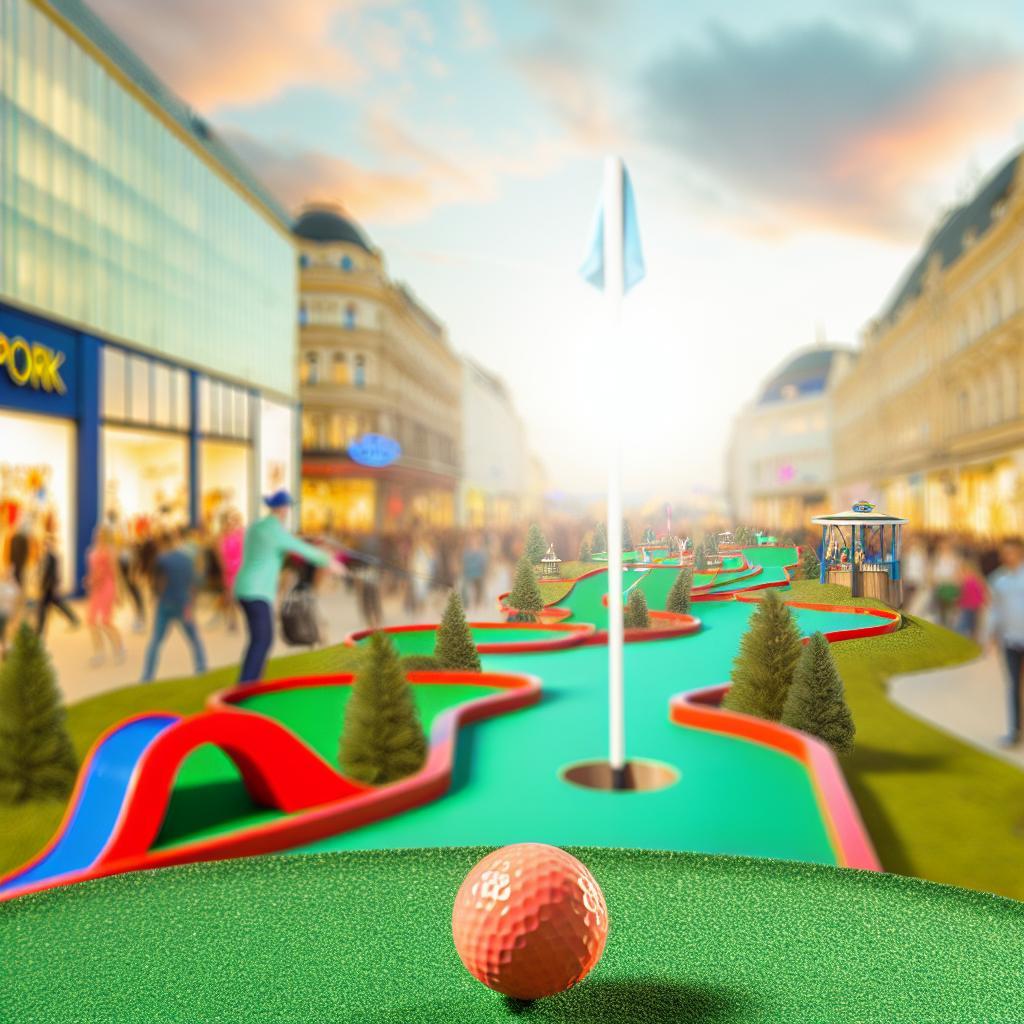 Europark Štěrboholy minigolf: Nákupy a zábava v jednom