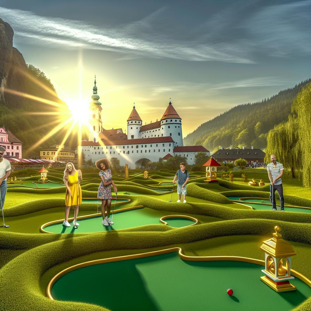 Minigolf Hluboká: Královská zábava v jižních Čechách