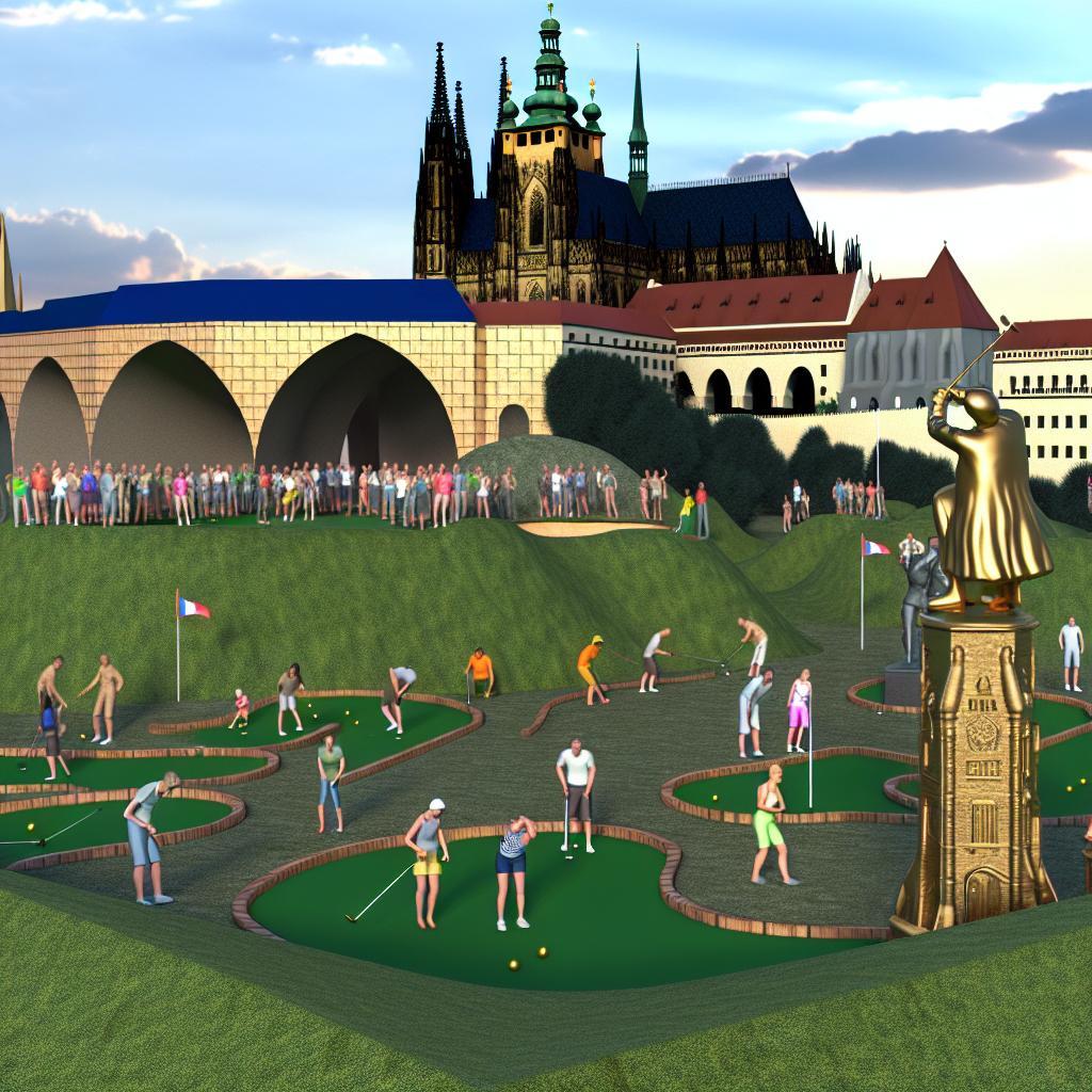 Kam na Minigolf Praha Hradčany: Královský minigolf pod Pražským hradem!