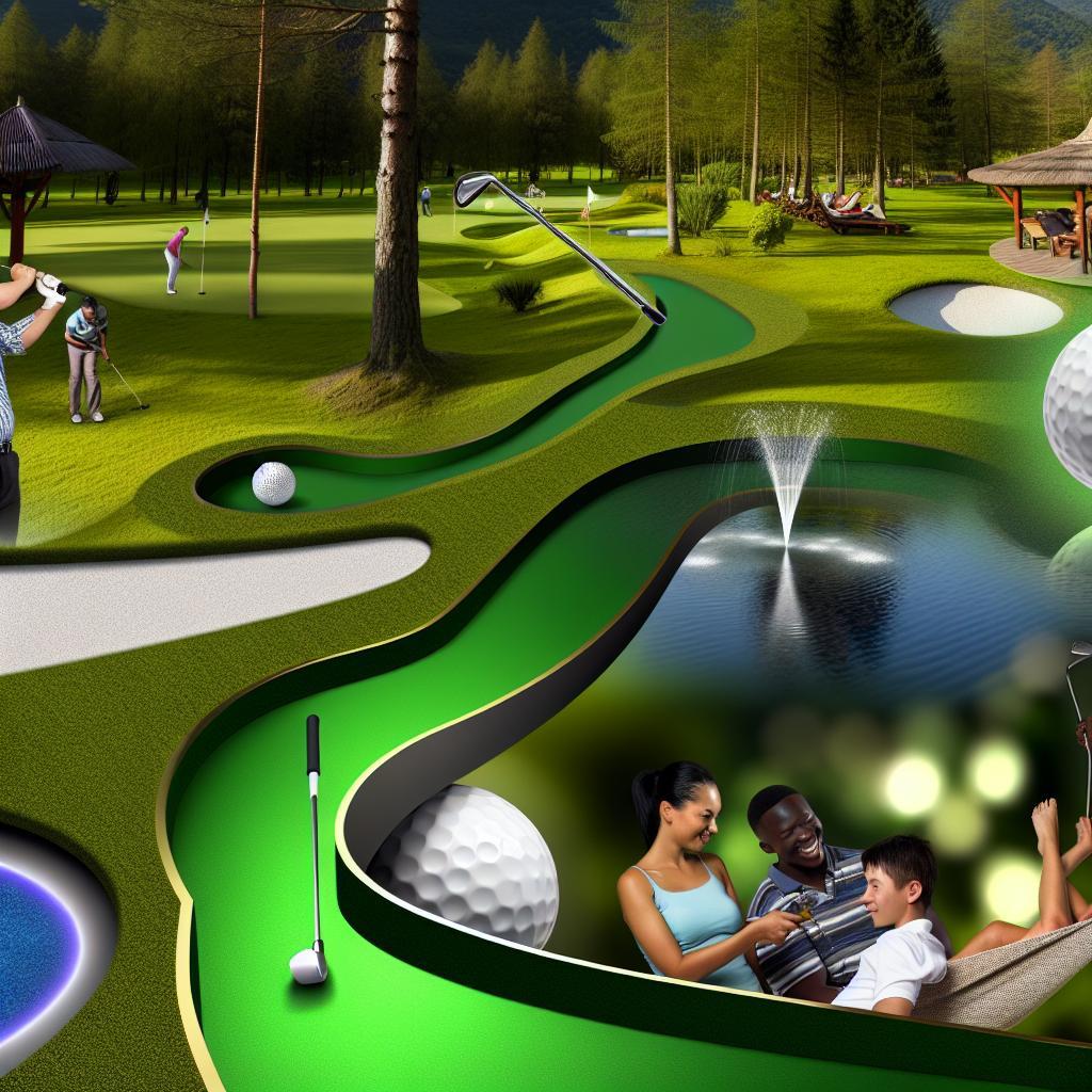 Minigolf Mariánské Lázně: Lázeňská pohoda s golfovou holí