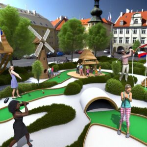 Kam na Minigolf Praha Braník: Bránický minigolf – zábava pro každého!