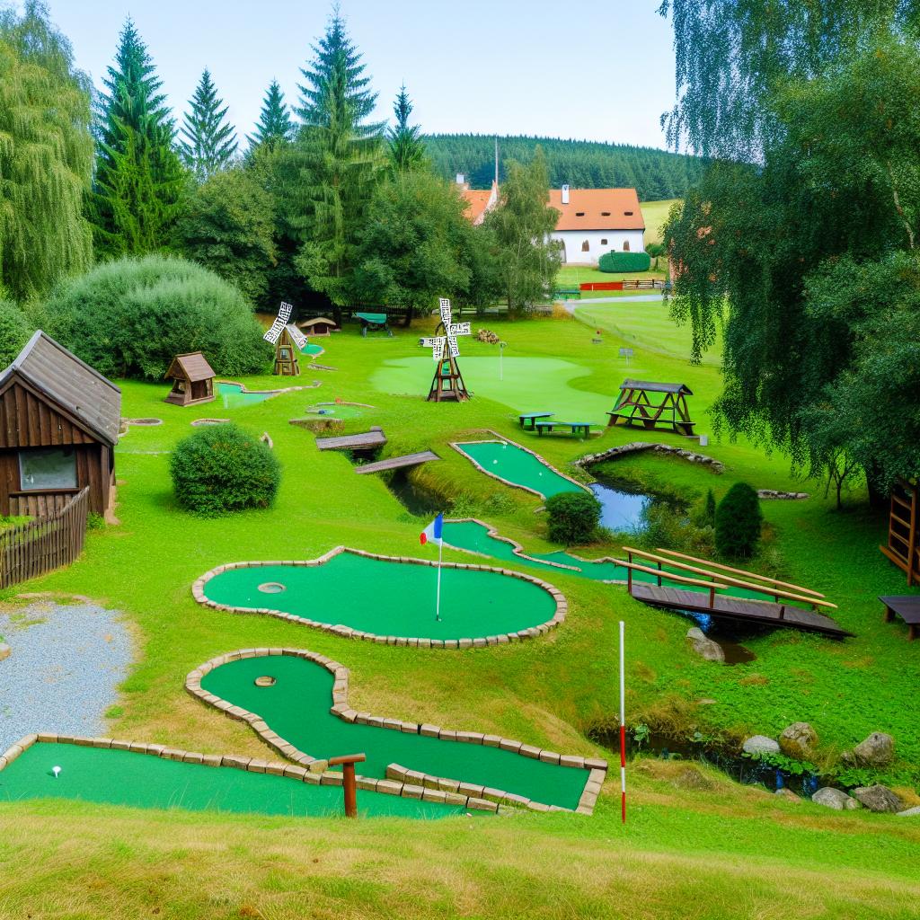 Kde najdete minigolf v Újezdě nad Lesy