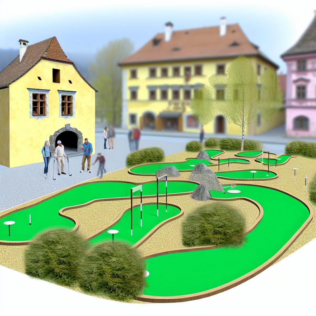 Objevte Malebný Minigolf ve Starých Splavech