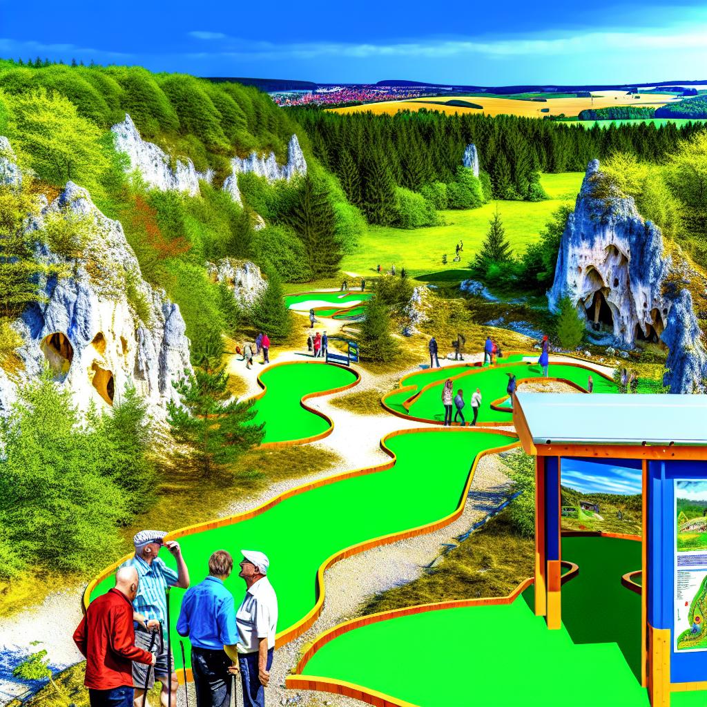 Minigolf‍ jako⁤ nová ⁣atrakce v Moravském krasu