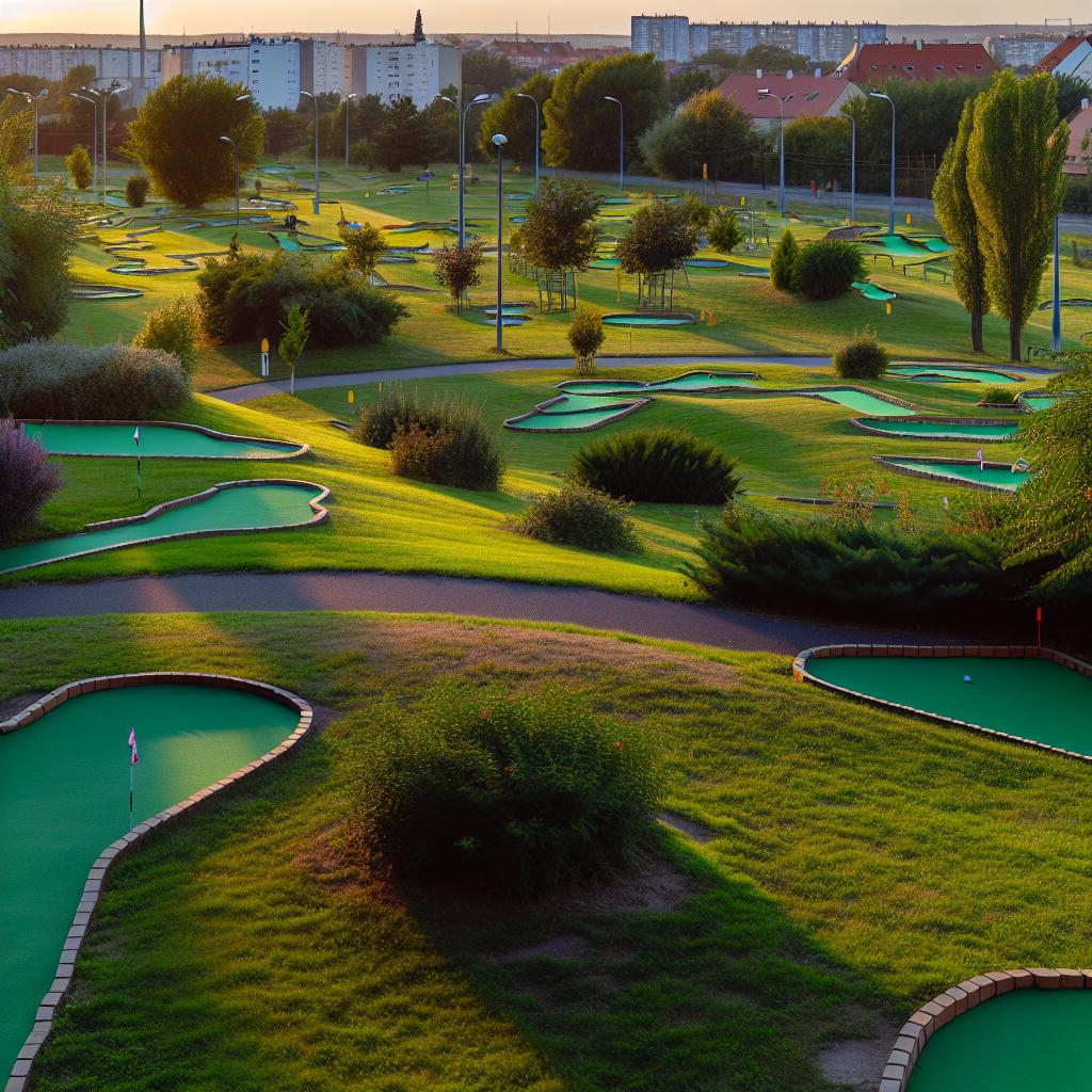 Nové Butovice minigolf⁣ a jeho kouzlo