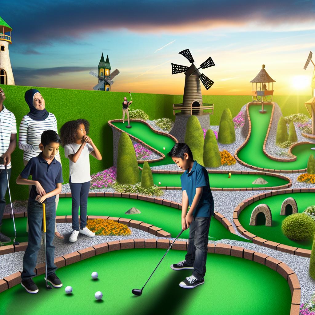 Nejlepší ​rodinná ⁣hřiště pro ​minigolf