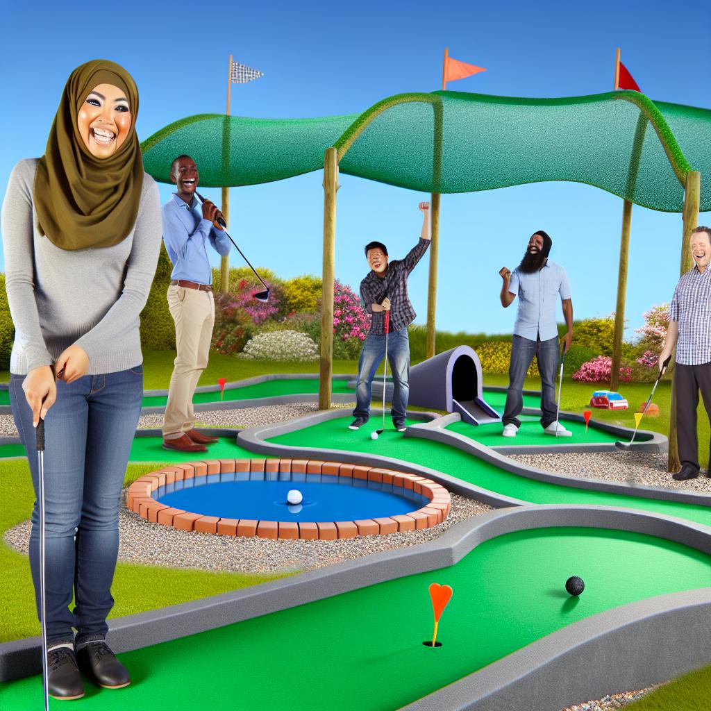 Minigolf jako zábava pro ‍každého