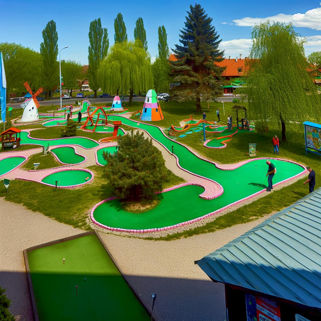 Kam se vydat​ na minigolf v Nymburce