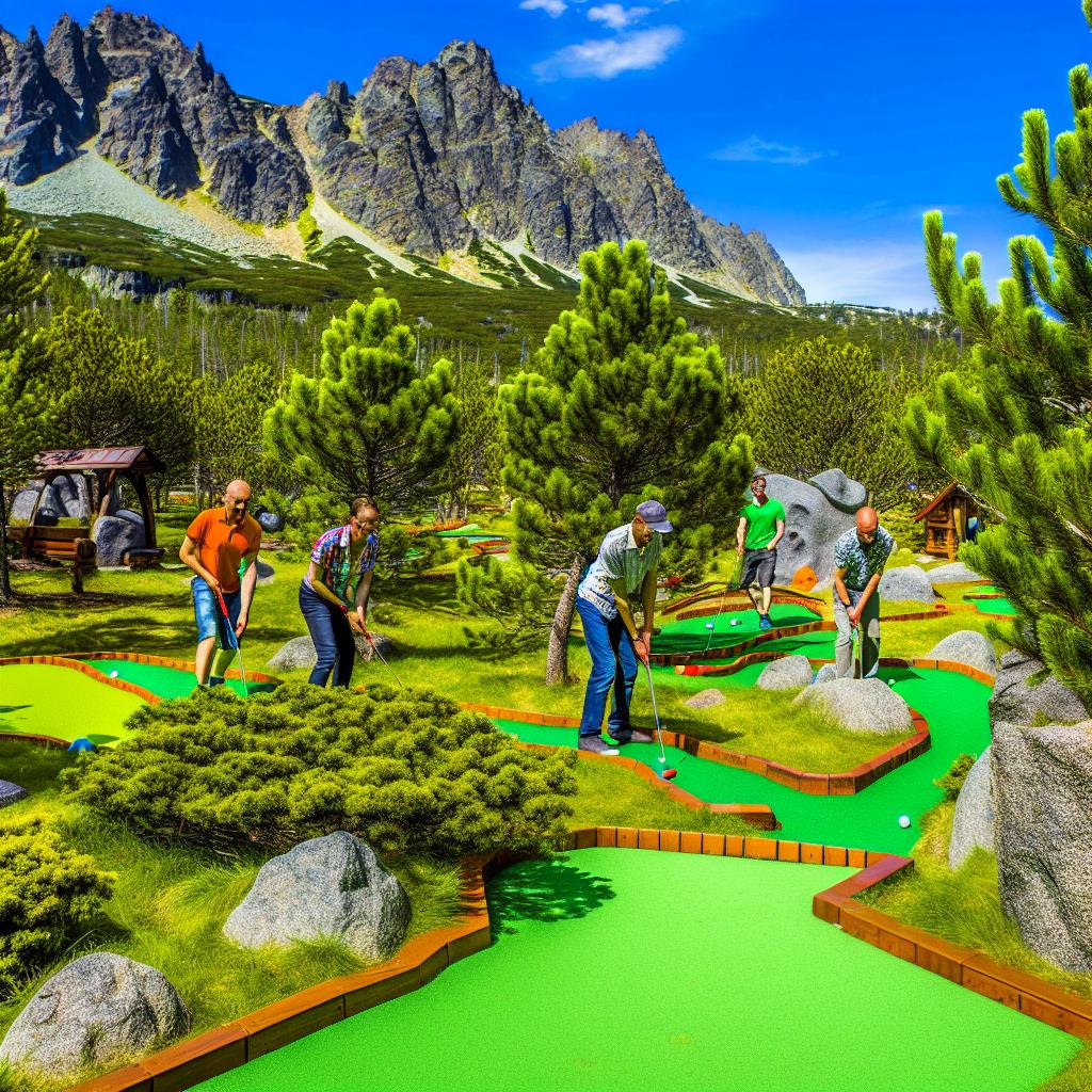 Minigolf v srdci Krkonošských hor