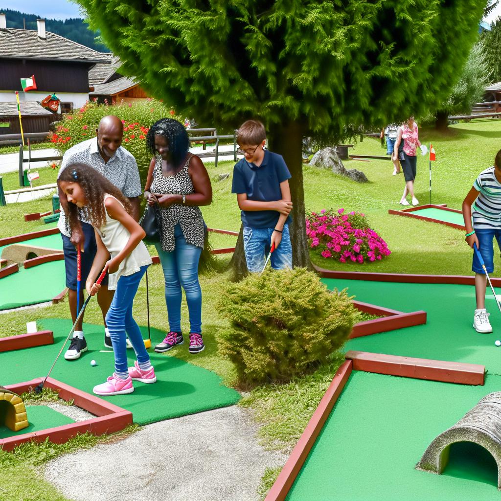 Minigolf Rakovník jako ideální rodinný zážitek