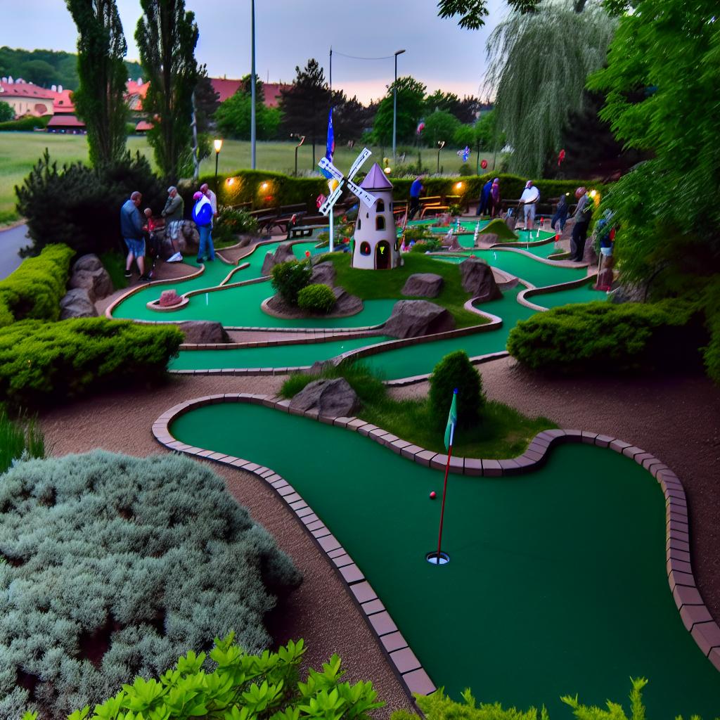 Minigolf Stodůlky jako nová atrakce v Praze