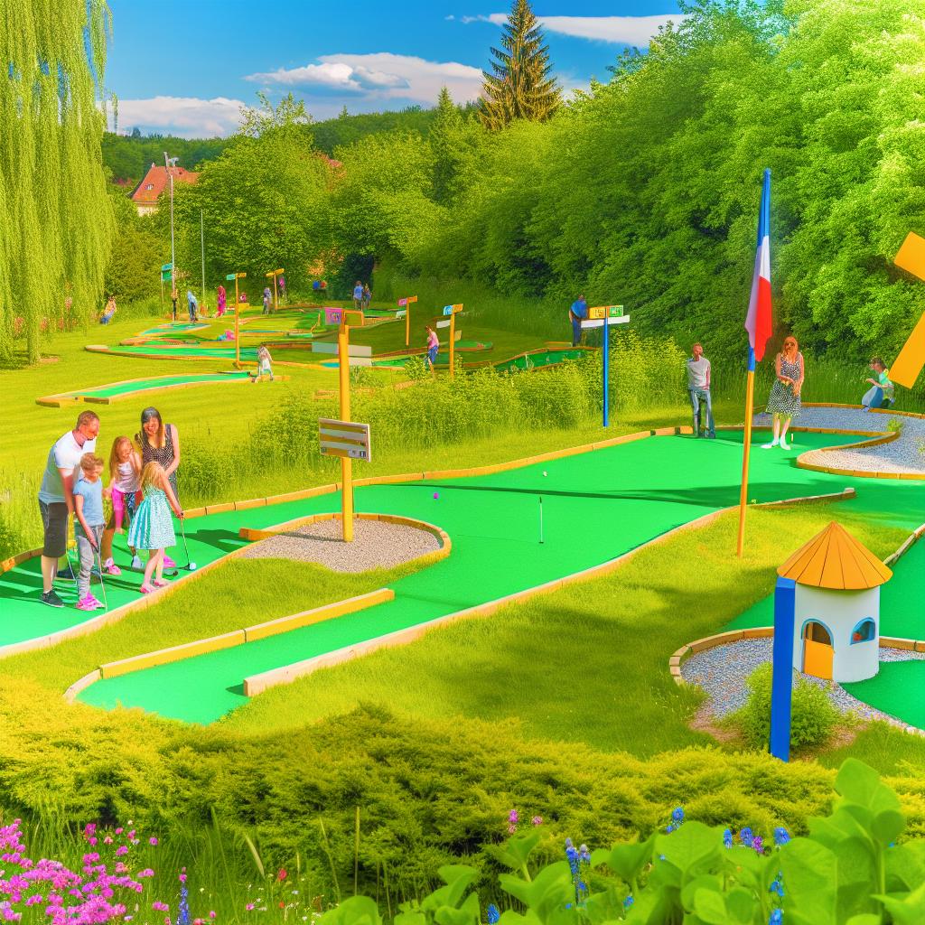 Minigolf Karlovice jako ideální volba pro rodiny