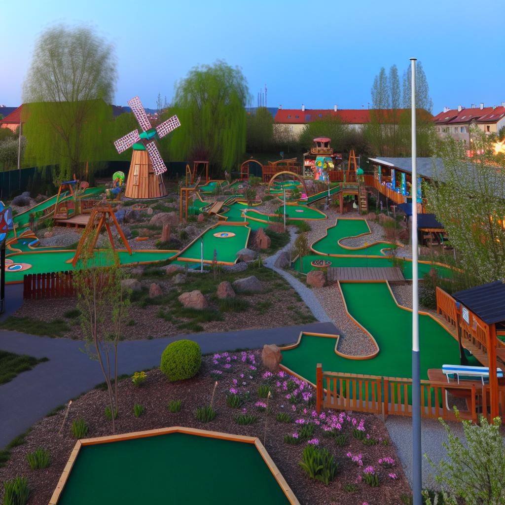 Kam najít ideální minigolf v Černém Mostě