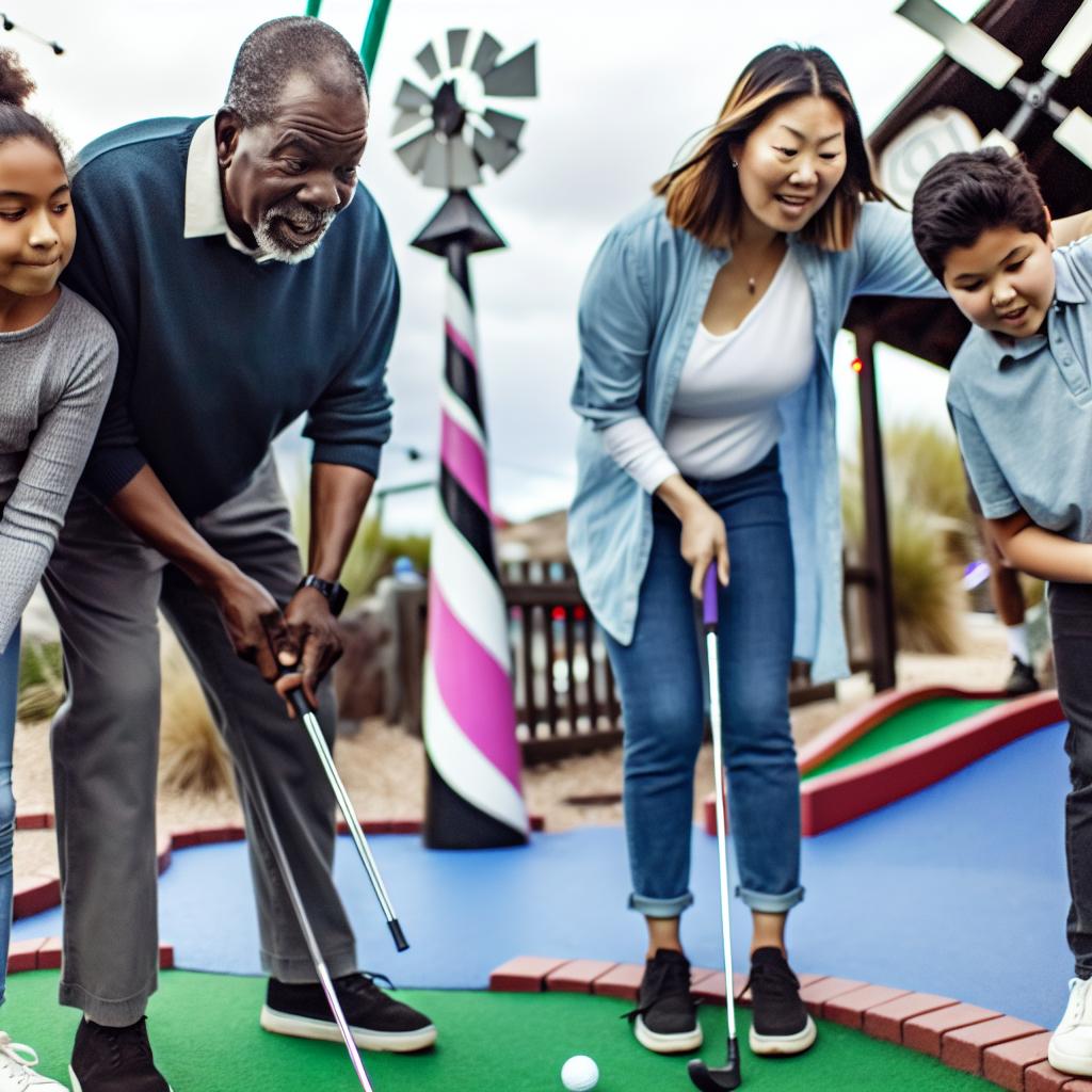 Minigolf jako zábava ​pro ‍celou rodinu