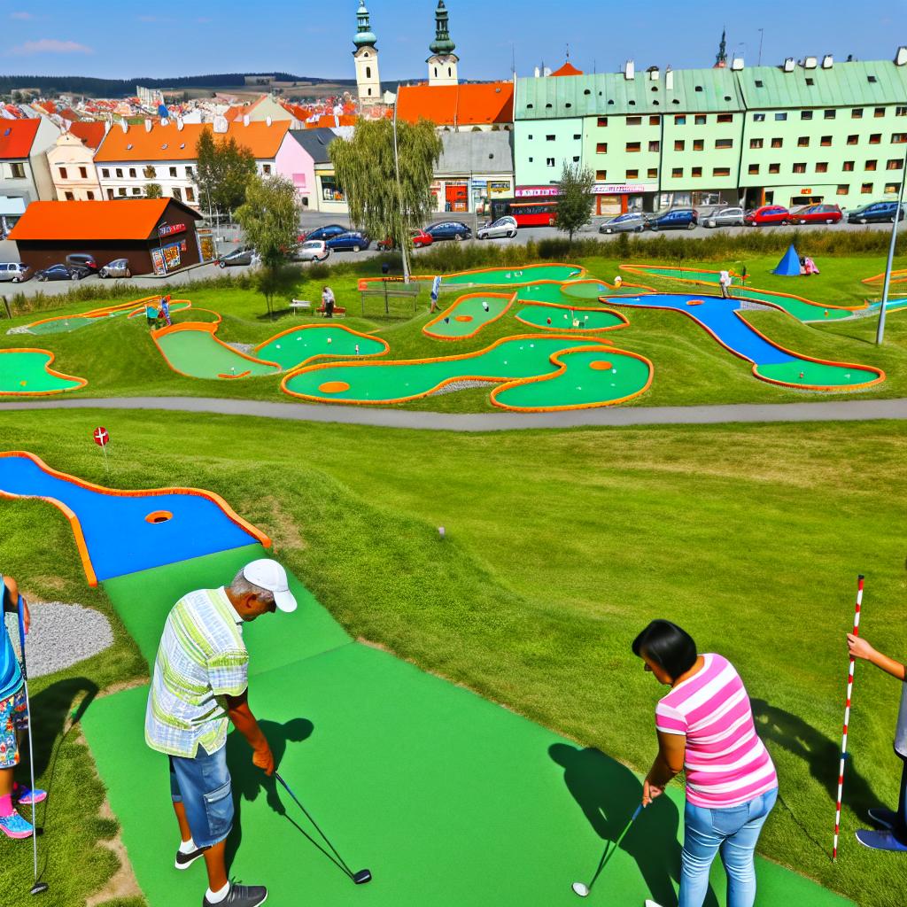 Odkud začít s minigolfem v Příbrami