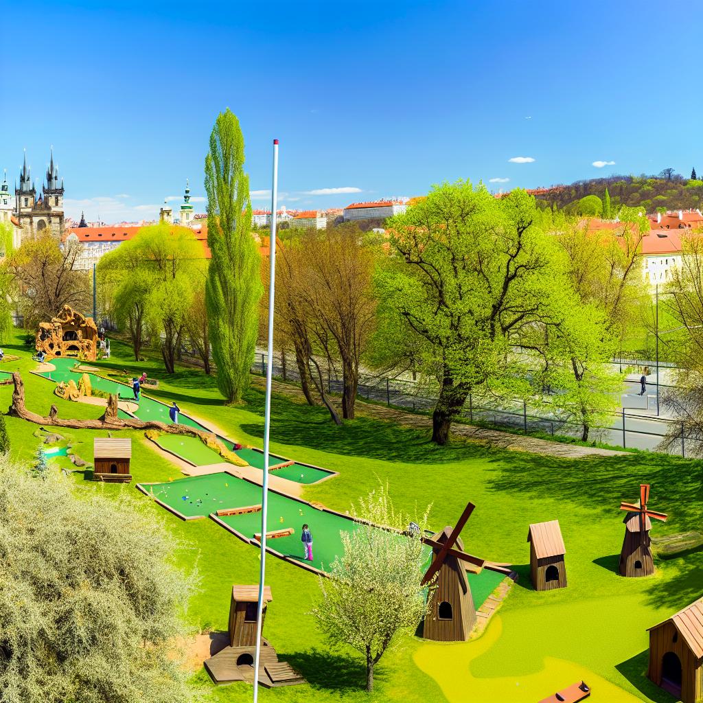 Kam ⁤na‍ minigolf v Praze Hostivaři