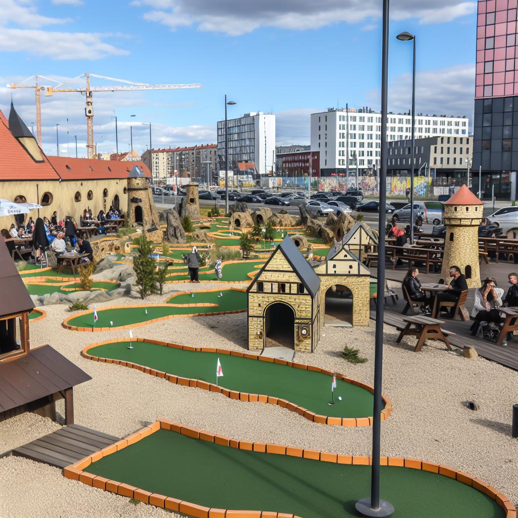 Kam na minigolf v Plzni-sever