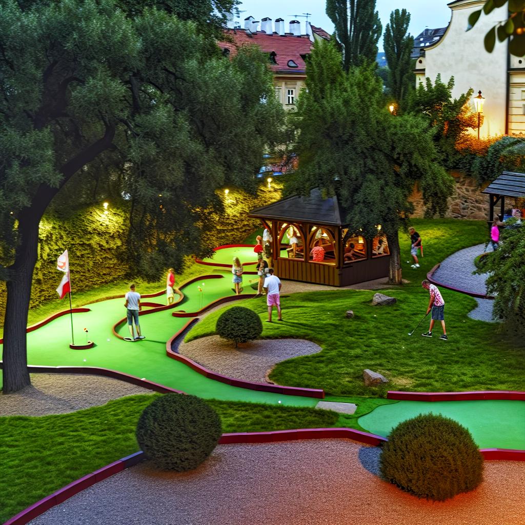 Objevte Minigolf Dekanka v Praze