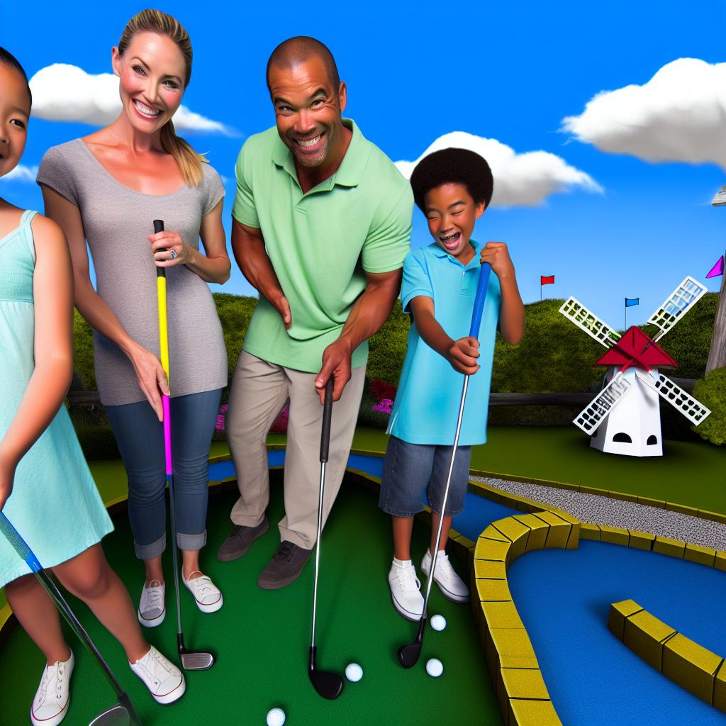 Kde si užít minigolf s rodinou