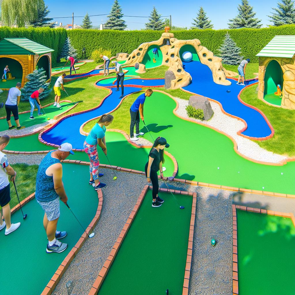 Minigolf Třinec pro všechny sportovní nadšence