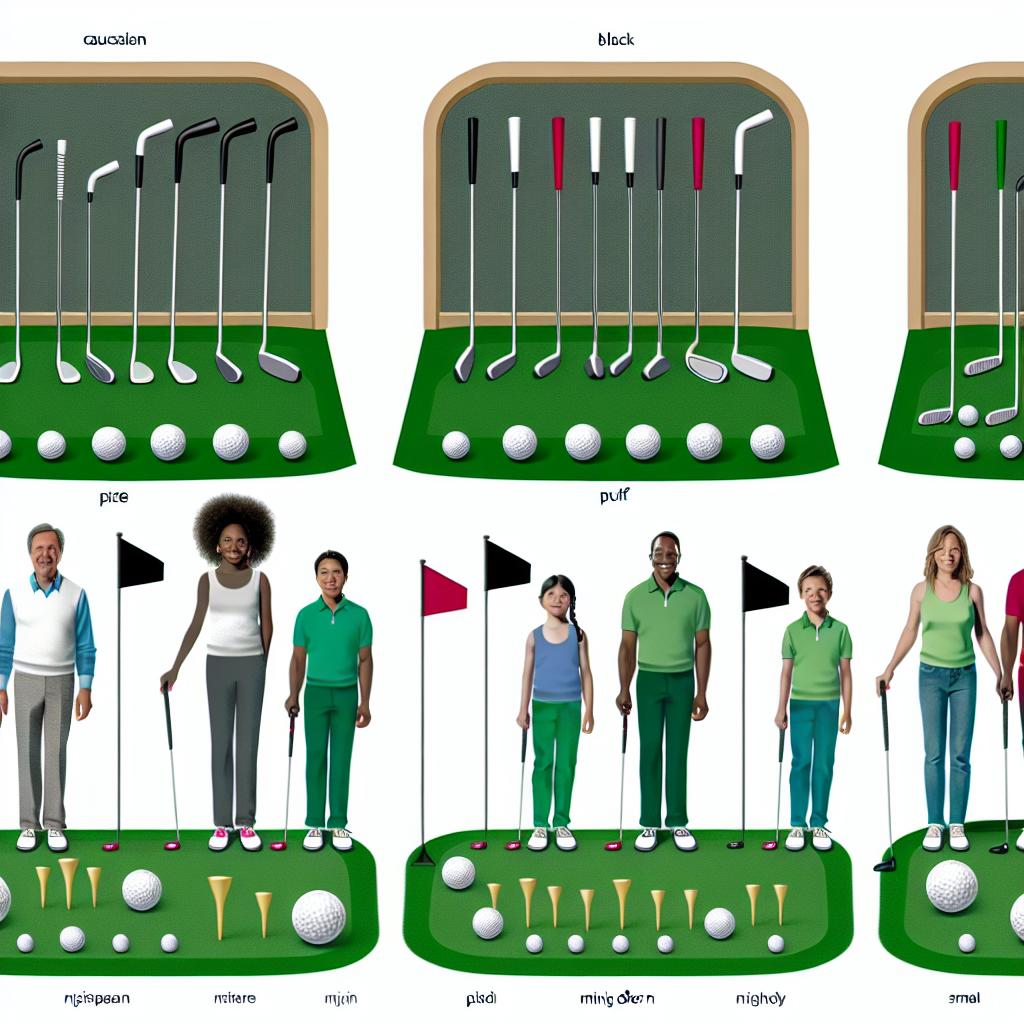 Jak vybrat ideální minigolfovou sestavu