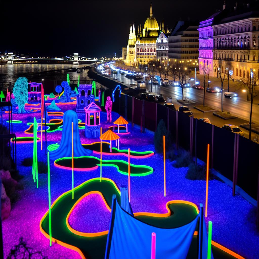 Neon minigolf v Budapešti a jeho⁤ kouzlo