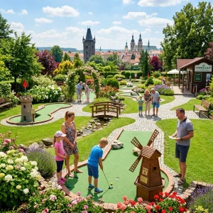 Minigolf České Budějovice hřiště Jižní Čechy