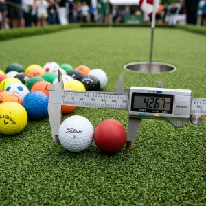 Průměr golfového míčku posuvné měřidlo rozměry